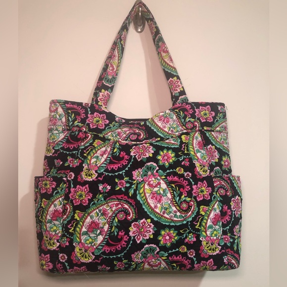 Vera Bradley Handbags - VERA BRADLEY PETAL PAISLEY TOTE BAG